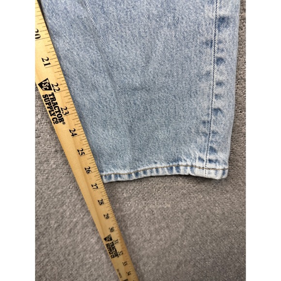 RE/DONE High Rise Stove Pipe Jeans Light Wash Straight Button Fly Jeans Size 27 - Picture 7 of 13